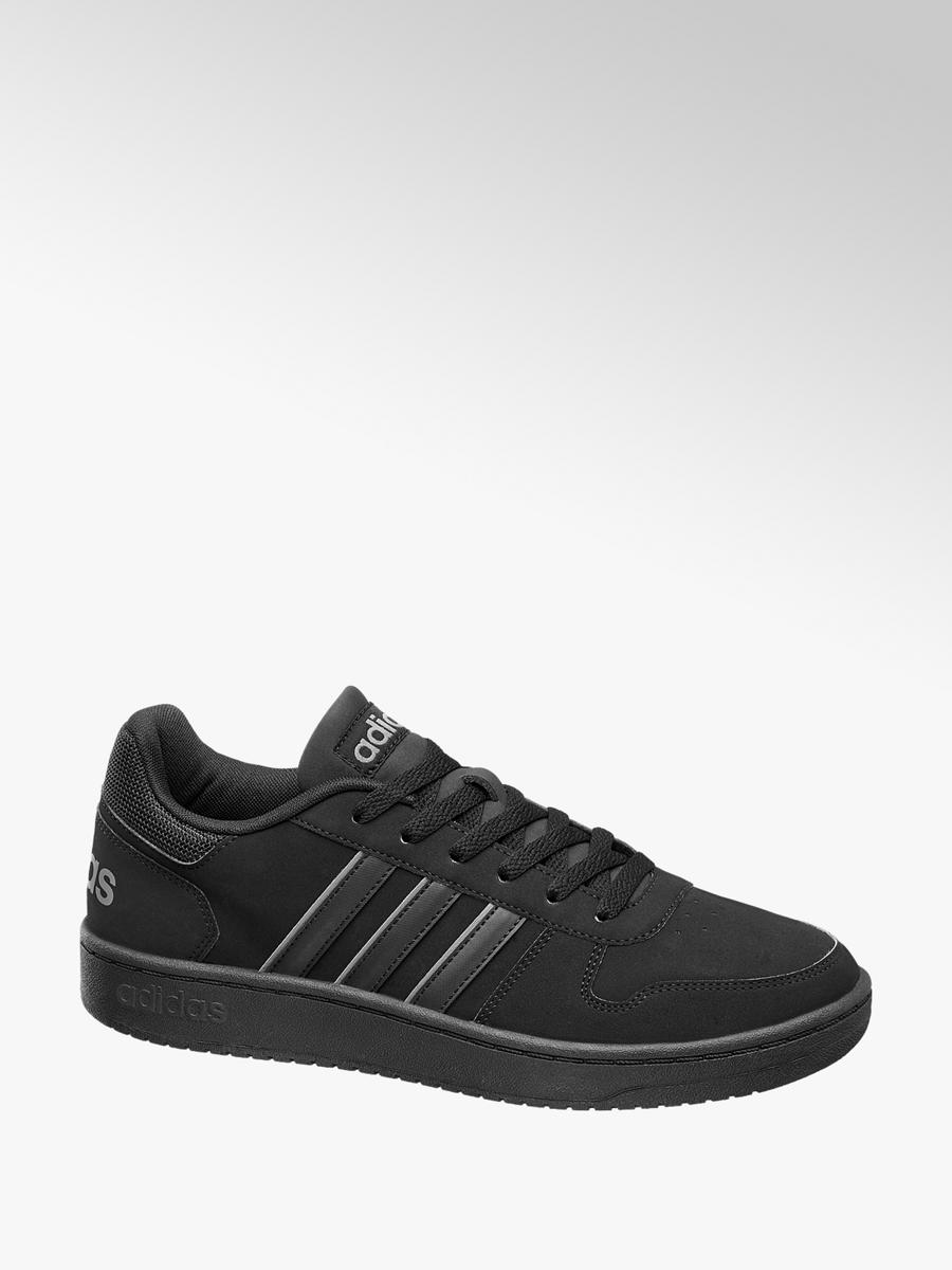 Zwarte adidas VS Hoops 2.0 Low Zwarte adidas VS Hoops 2.0 Low